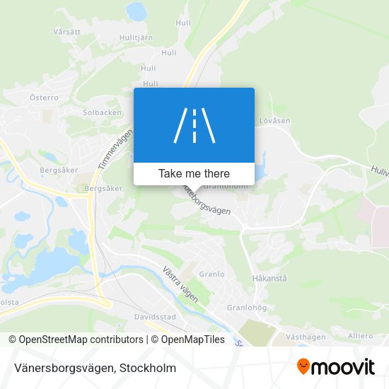 Vänersborgsvägen map