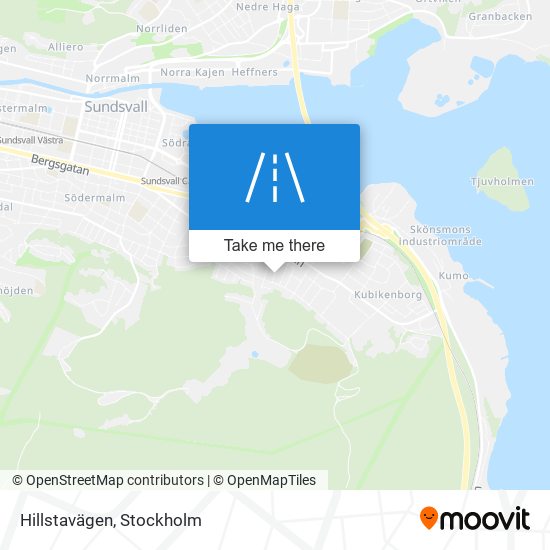 Hillstavägen map