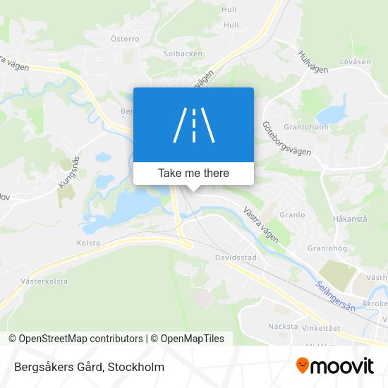Bergsåkers Gård map