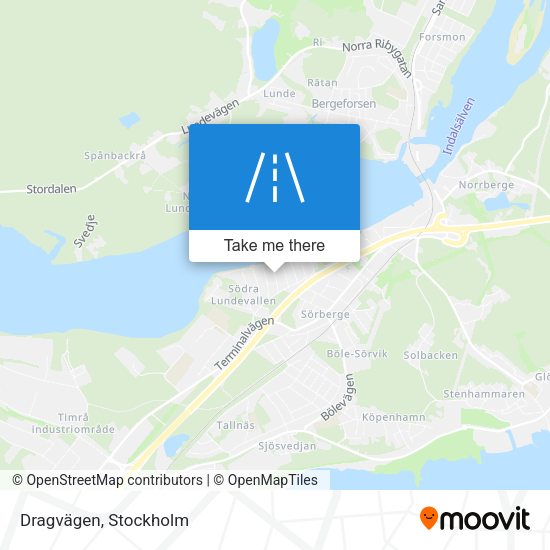 Dragvägen map