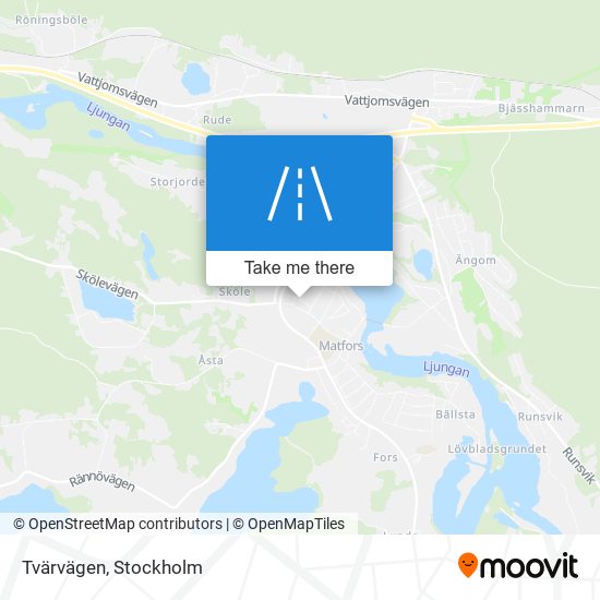 Tvärvägen map