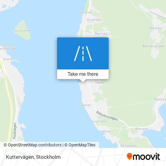 Kuttervägen map