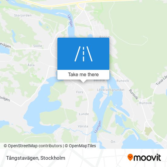 Tångstavägen map