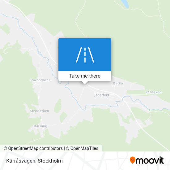 Kärråsvägen map