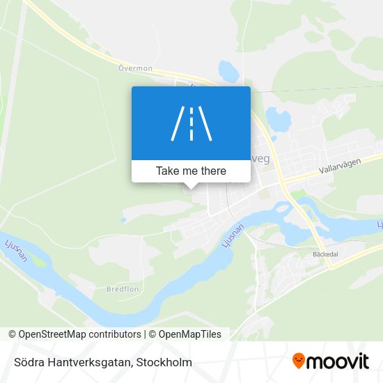 Södra Hantverksgatan map