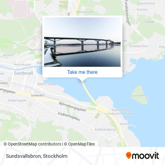 Sundsvallsbron map