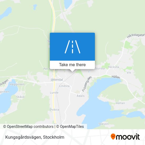 Kungsgårdsvägen map