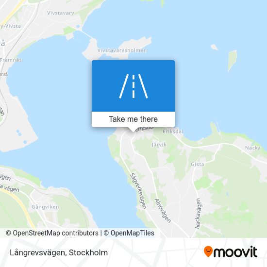 Långrevsvägen map