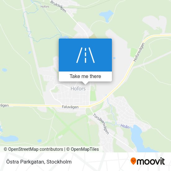 Östra Parkgatan map