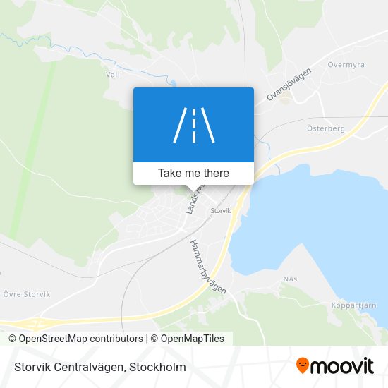 Storvik Centralvägen map