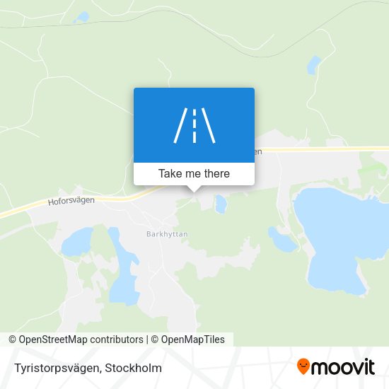 Tyristorpsvägen map