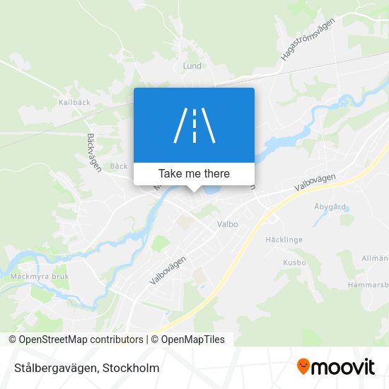 Stålbergavägen map