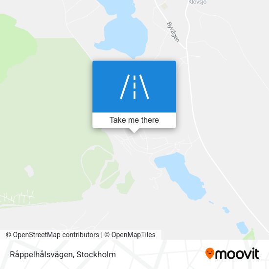 Råppelhålsvägen map