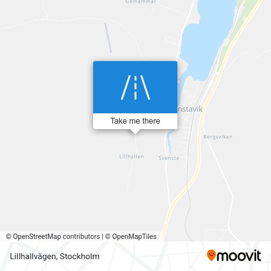 Lillhallvägen map