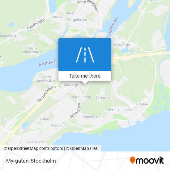 Myrgatan map