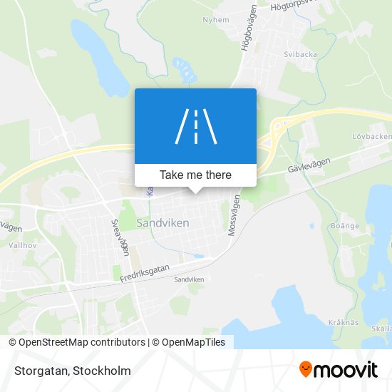 Storgatan map