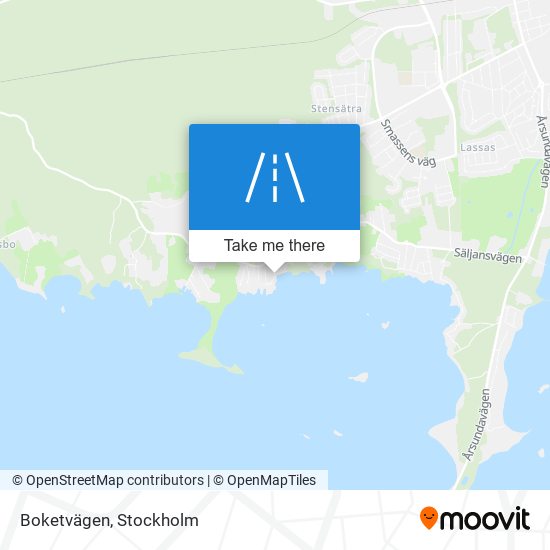 Boketvägen map