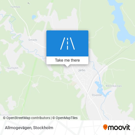 Allmogevägen map