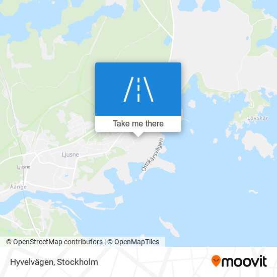 Hyvelvägen map