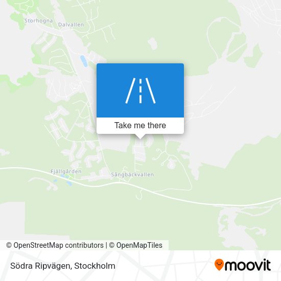 Södra Ripvägen map