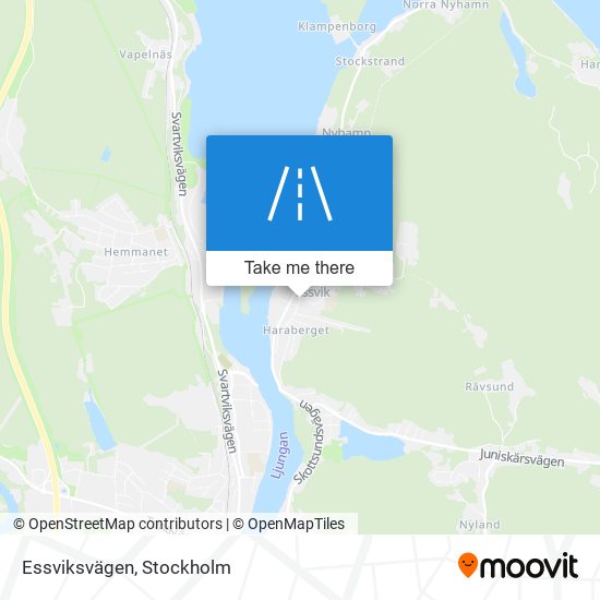 Essviksvägen map