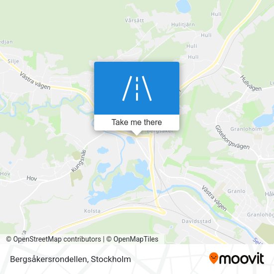 Bergsåkersrondellen map