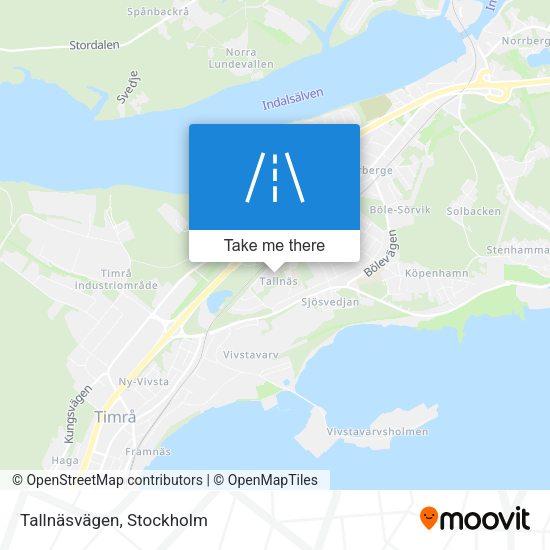 Tallnäsvägen map