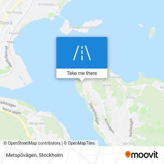 Metspövägen map