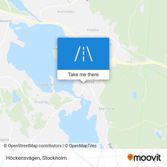 Höckensvägen map