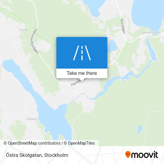 Östra Skolgatan map