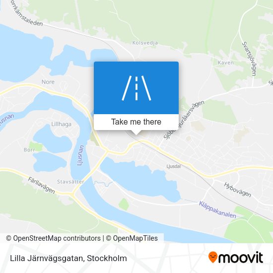 Lilla Järnvägsgatan map