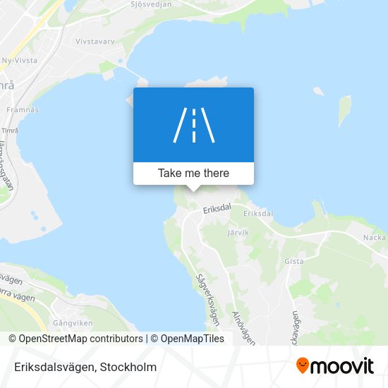 Eriksdalsvägen map