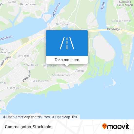 Gammelgatan map