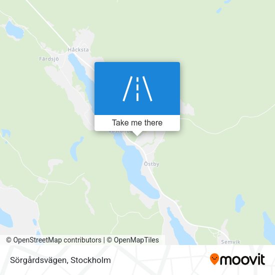 Sörgårdsvägen map