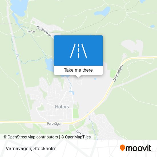 Värnavägen map