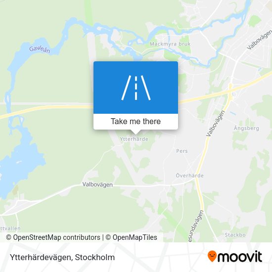 Ytterhärdevägen map