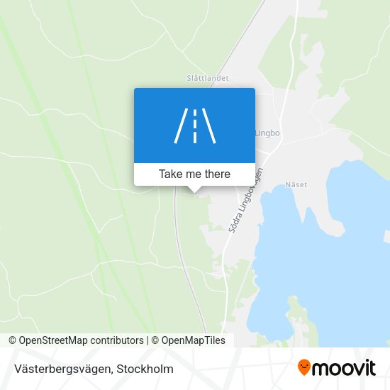 Västerbergsvägen map