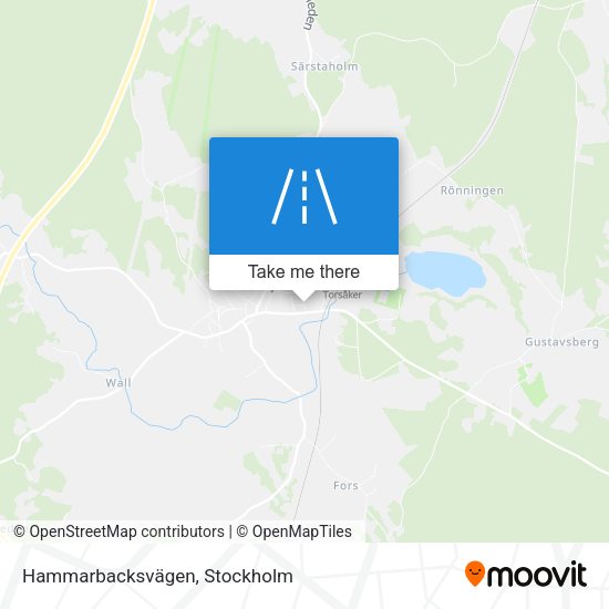 Hammarbacksvägen map