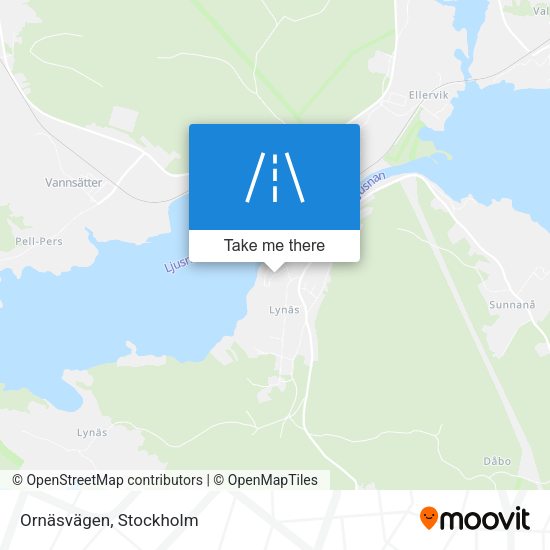 Ornäsvägen map