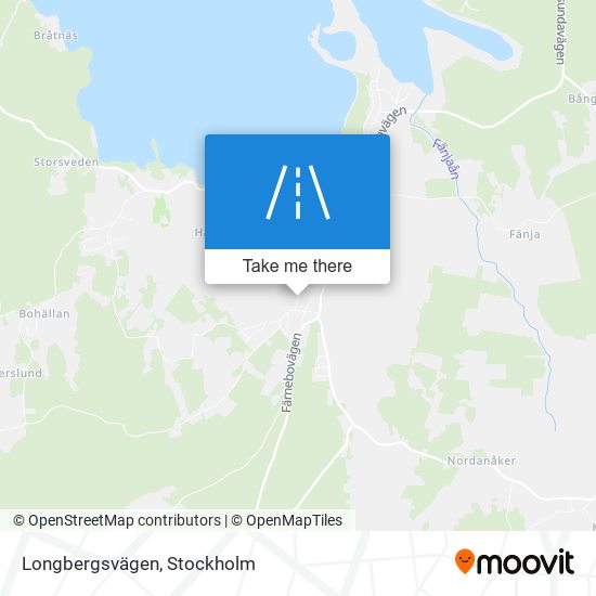 Longbergsvägen map