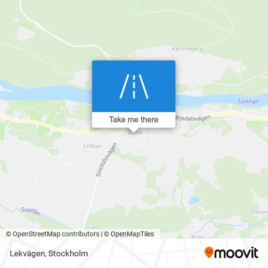 Lekvägen map