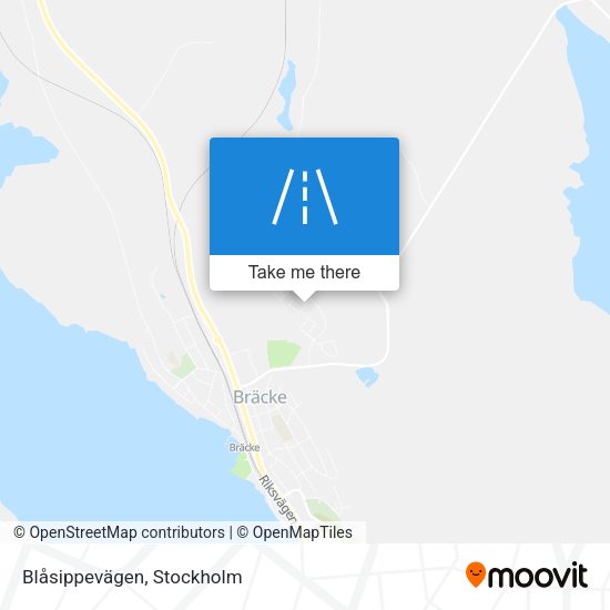Blåsippevägen map