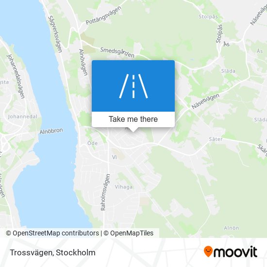 Trossvägen map