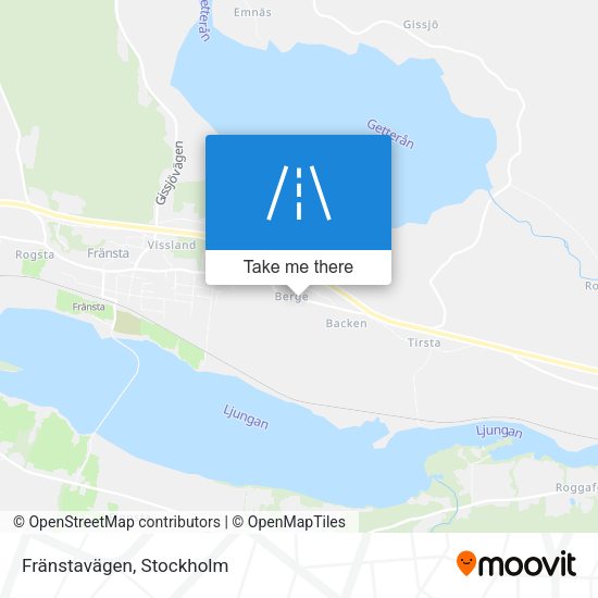 Fränstavägen map