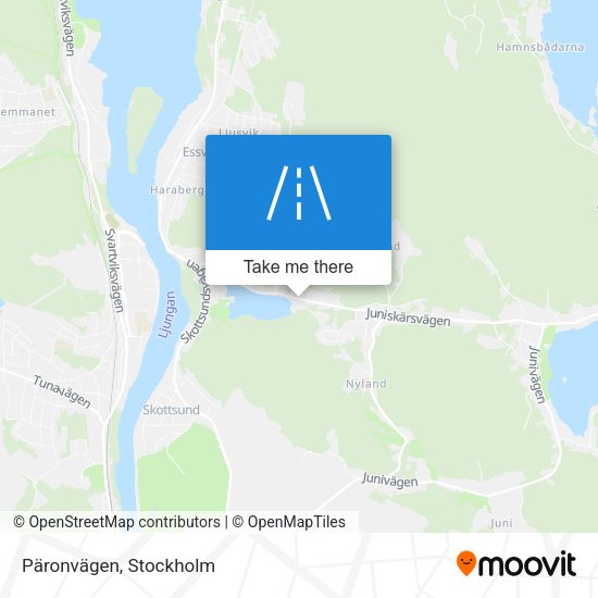 Päronvägen map