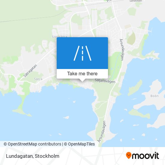 Lundagatan map