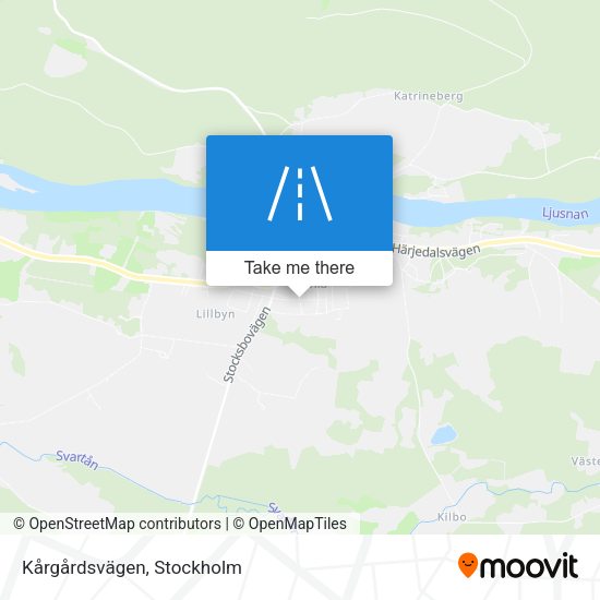 Kårgårdsvägen map