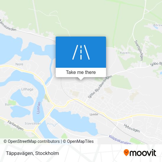 Täppavägen map