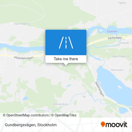 Gundbergsvägen map