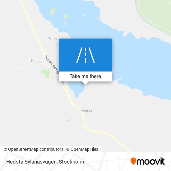 Hedsta Sylanäsvägen map